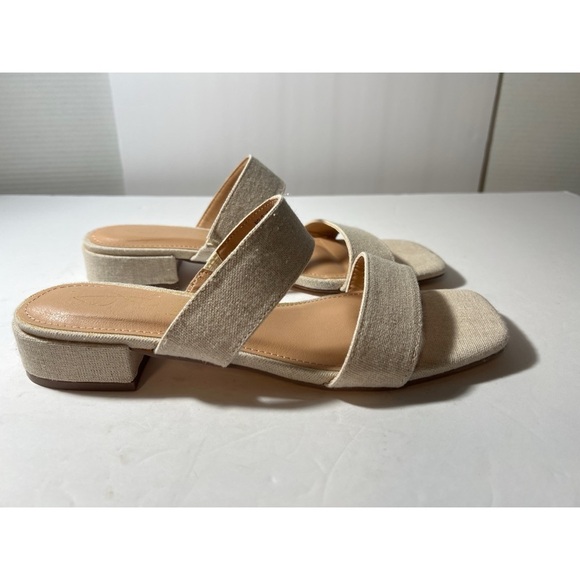 Joie  Cream Sandals Minimalist Slip-On - Picture 4 of 10